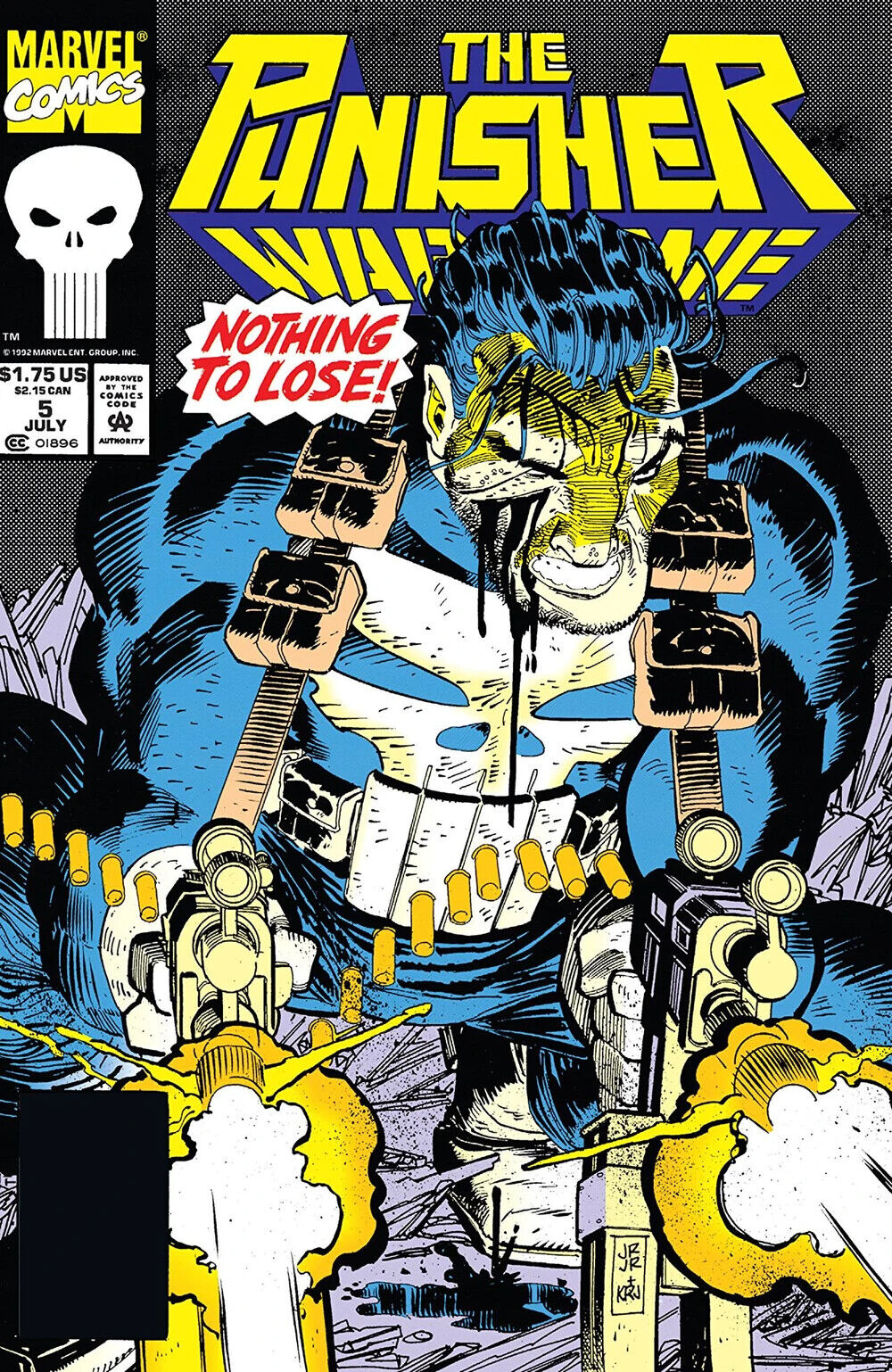 Marvel Comics Punisher War Zone #5 Modern Age 1992