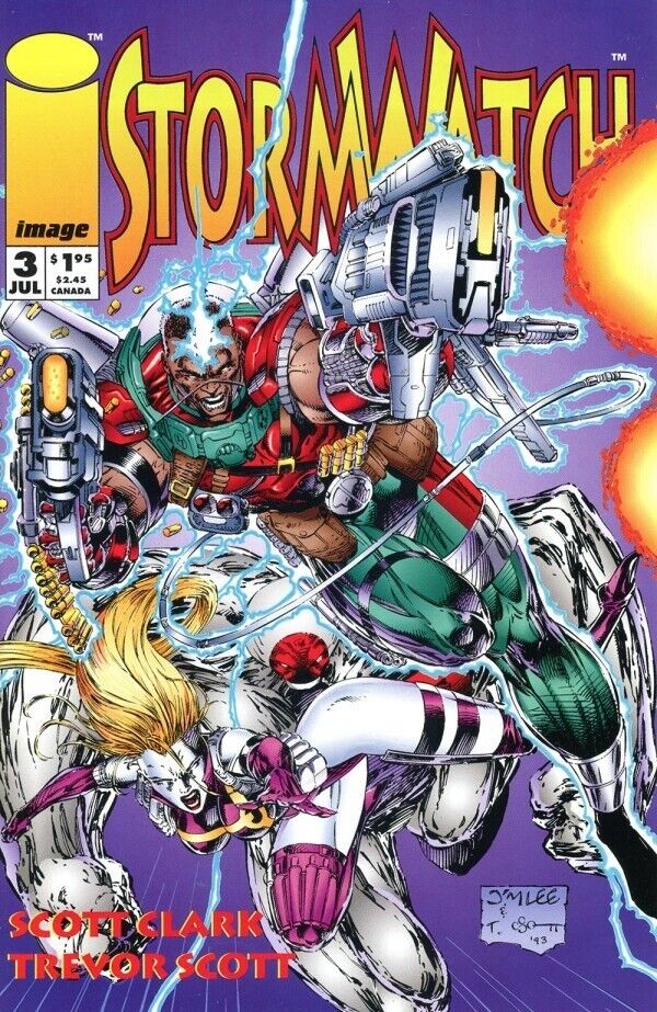 Image Comics Stormwatch #3 Modern Age 1993