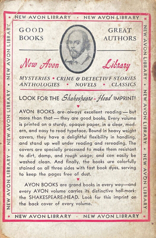 Three Wise Guys by Damon Runyon 1946 Avon 102 Paperback