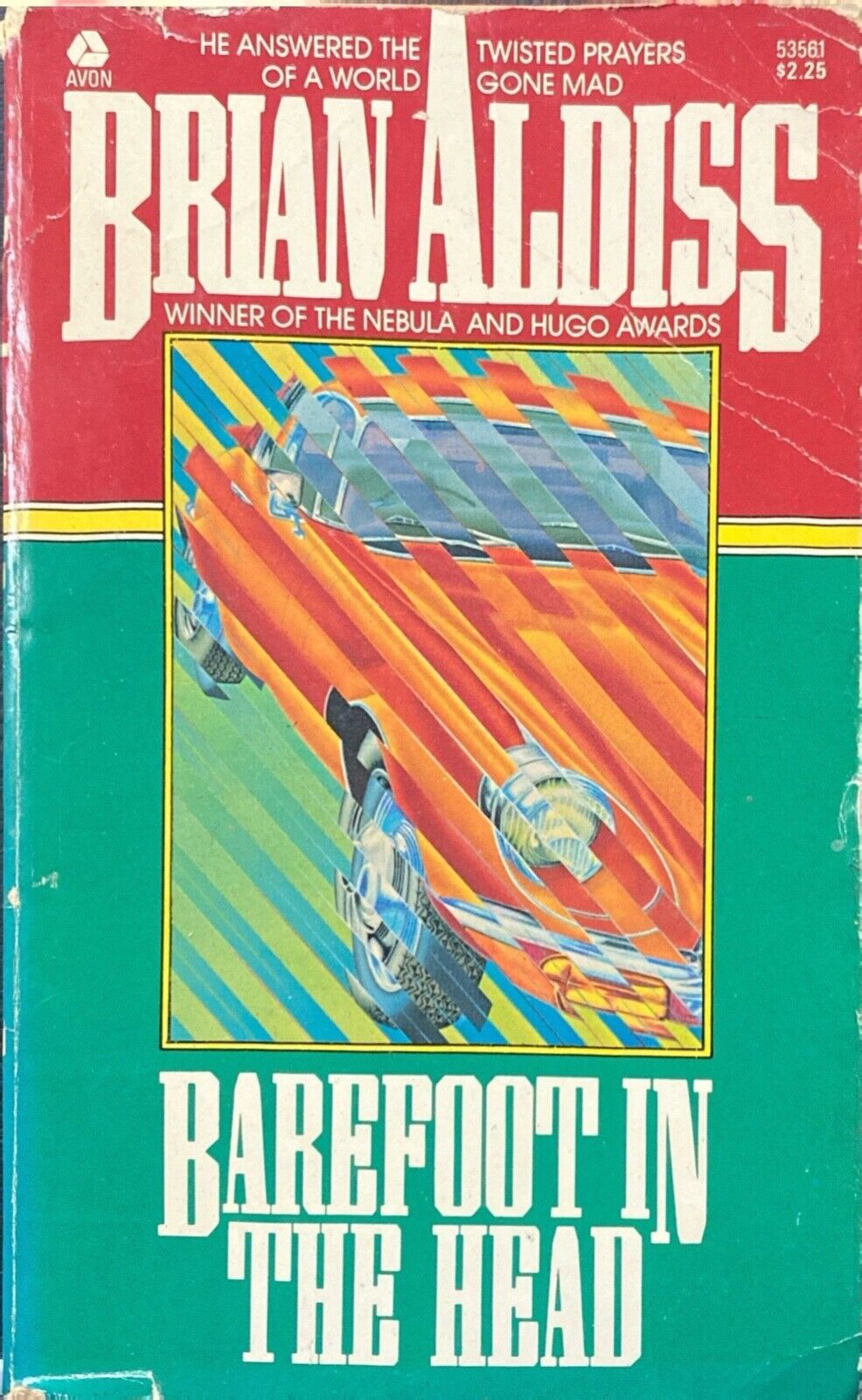 Barefoot in the Head by Brian Aldiss 1981 Avon Paperback
