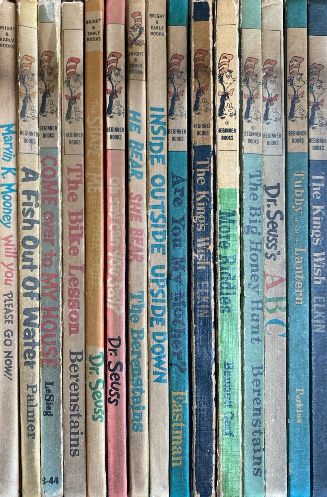 Large Lot of 29 Vintage Dr. Seuss Children's Books BCE Hardcover Reader Copies