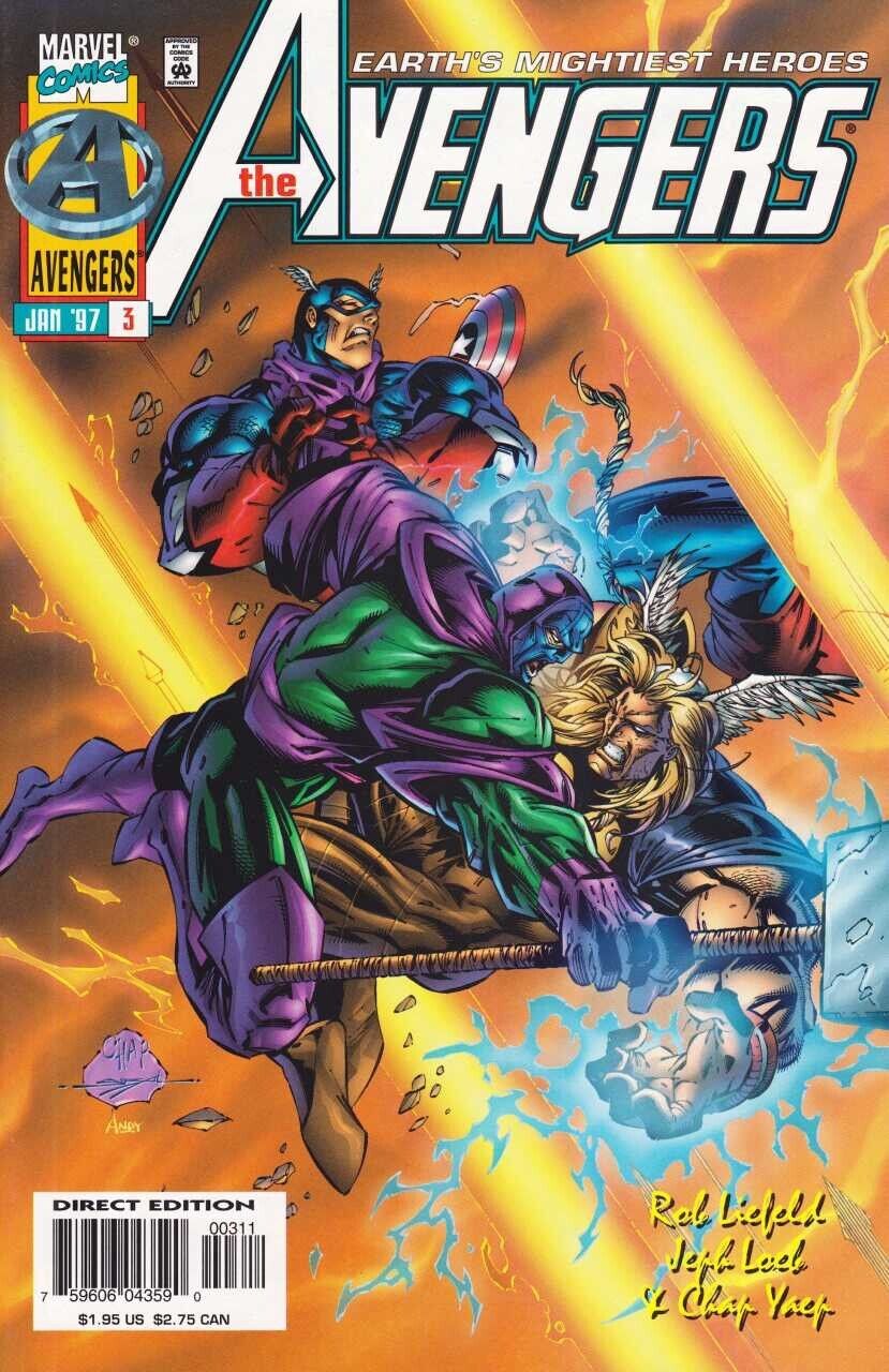 Marvel Comics Avengers #3 Modern Age 1997
