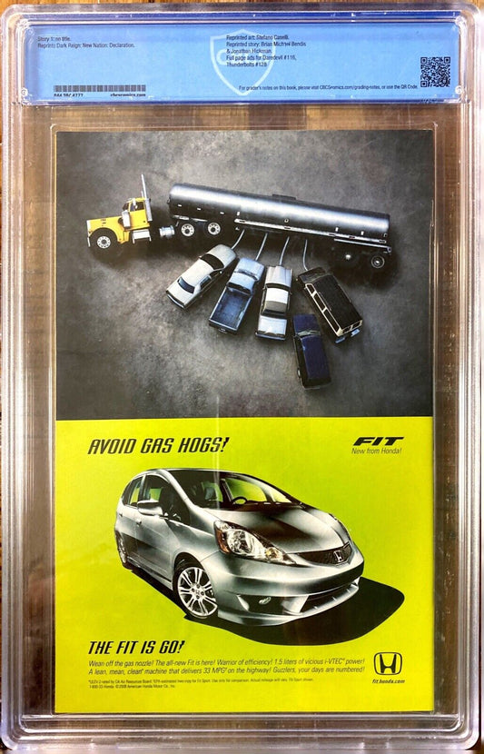 Marvel Comics Dark Avengers #1 Modern Age 2009 CBCS 9.8 not CGC