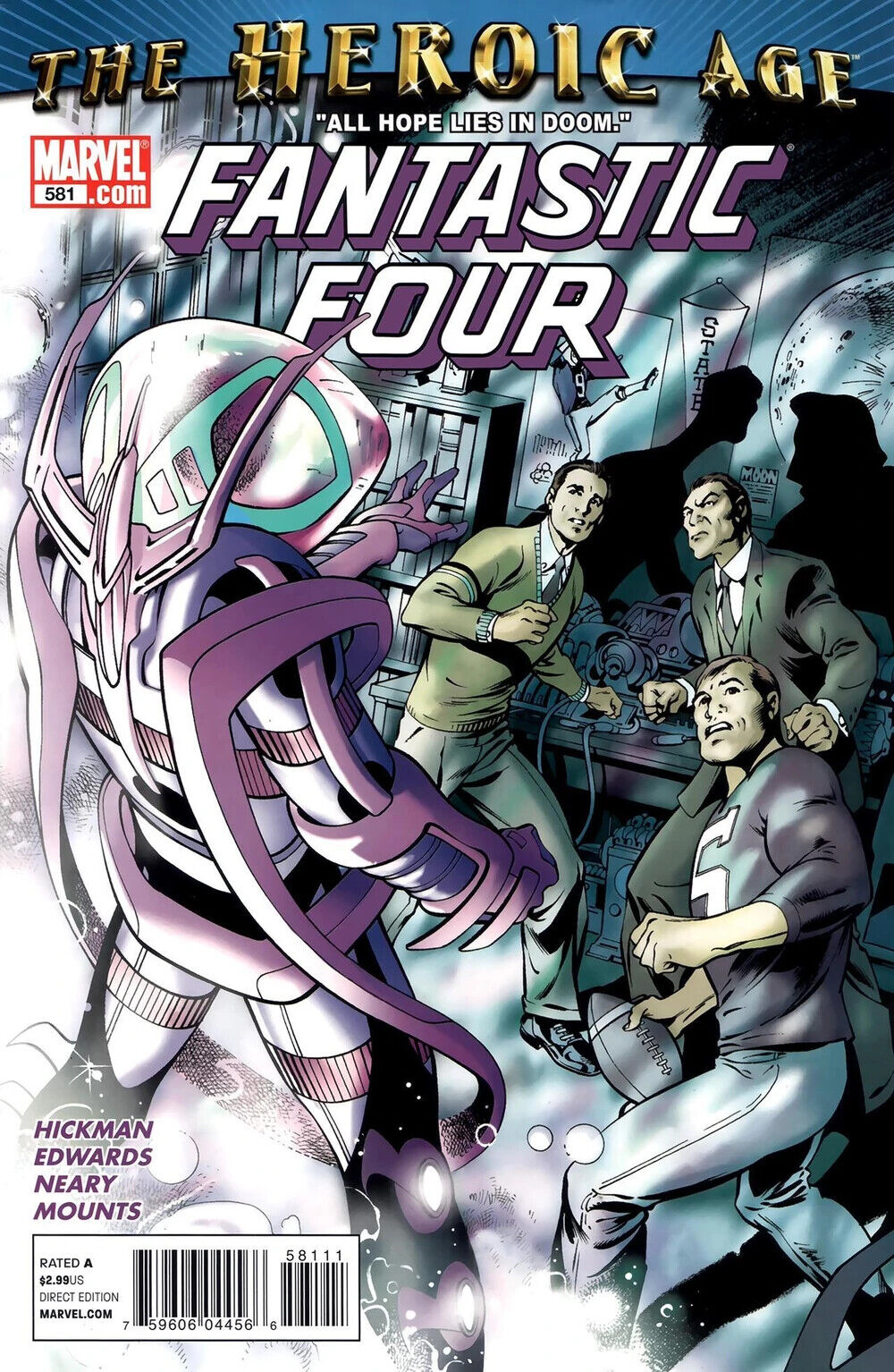 Marvel Comics Fantastic Four #581 Modern Age 2010