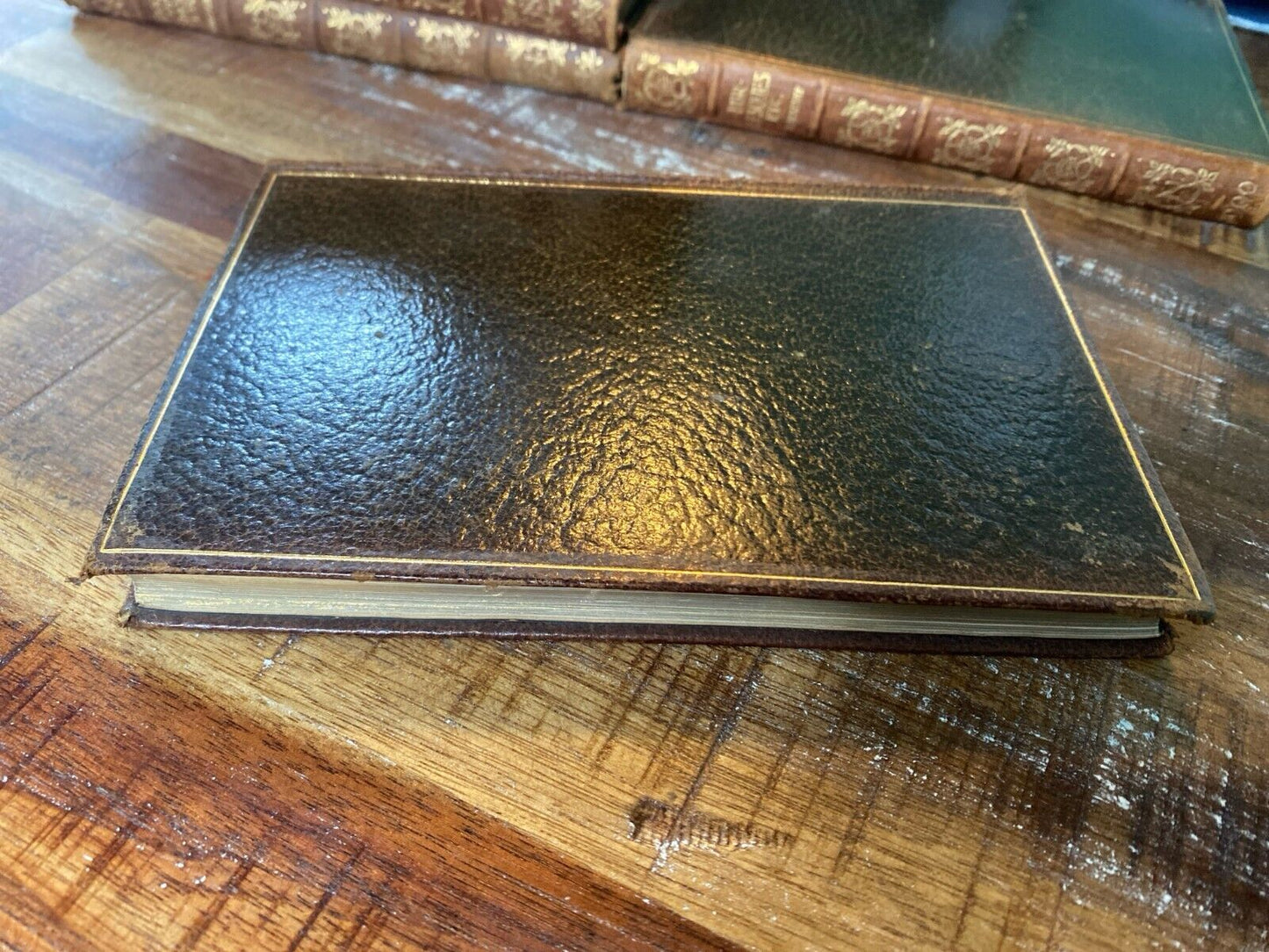 The Yellowplush Papers Etc. by W.M. Thackeray 1904 New Century Library Leather