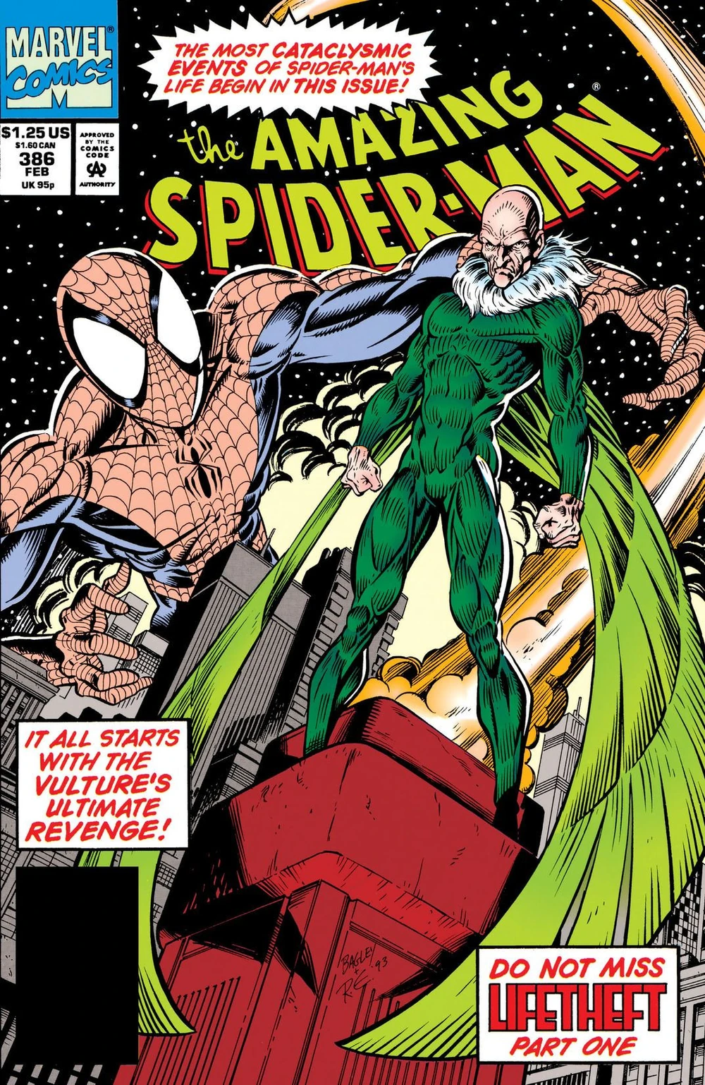 Marvel Comics Amazing Spider-Man #386 Modern Age 1994