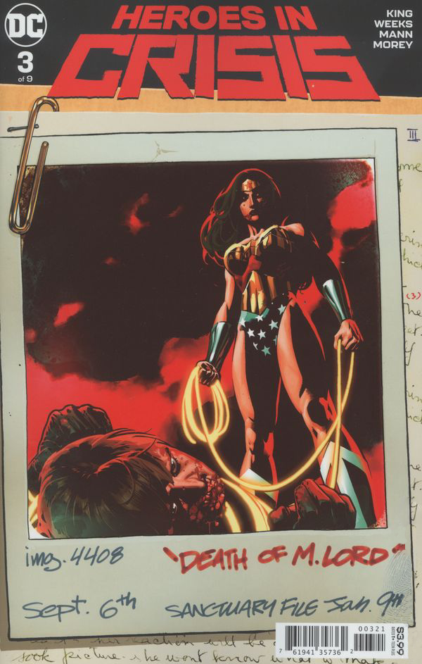 DC Comics Heroes in Crisis #1-9 Modern Age 2018-2019 Complete Variant Set