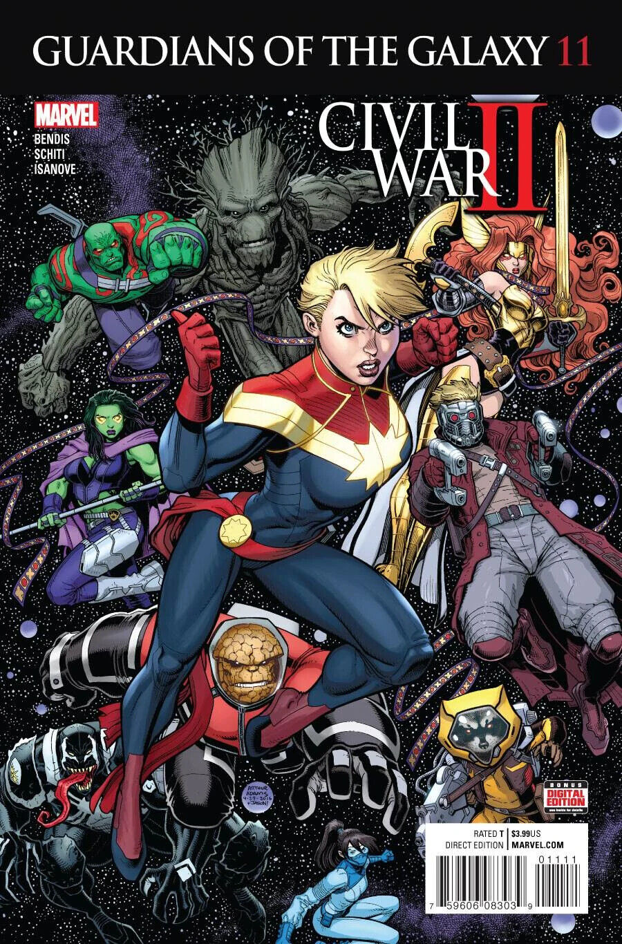 Marvel Comics Guardians of the Galaxy #11 Modern Age 2016