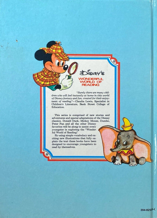 Walt Disney's The Brave Little Tailor 1974 Hardcover Wonderful World of Reading