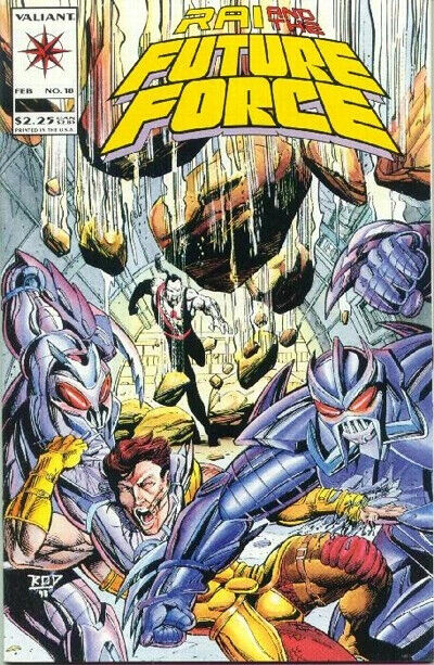 Valiant Comics Rai and the Future Force #18 Modern Age 1994