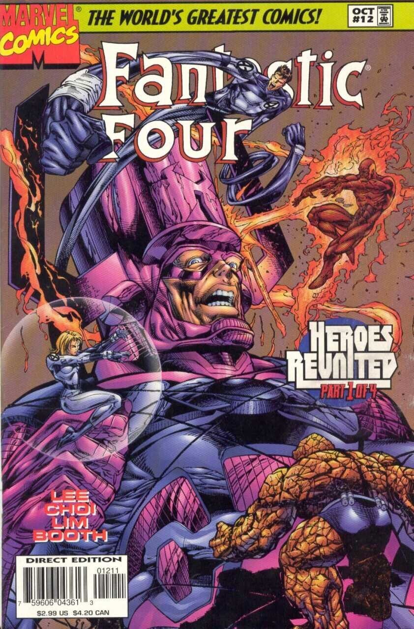 Marvel Comics Fantastic Four #12 Modern Age 1997