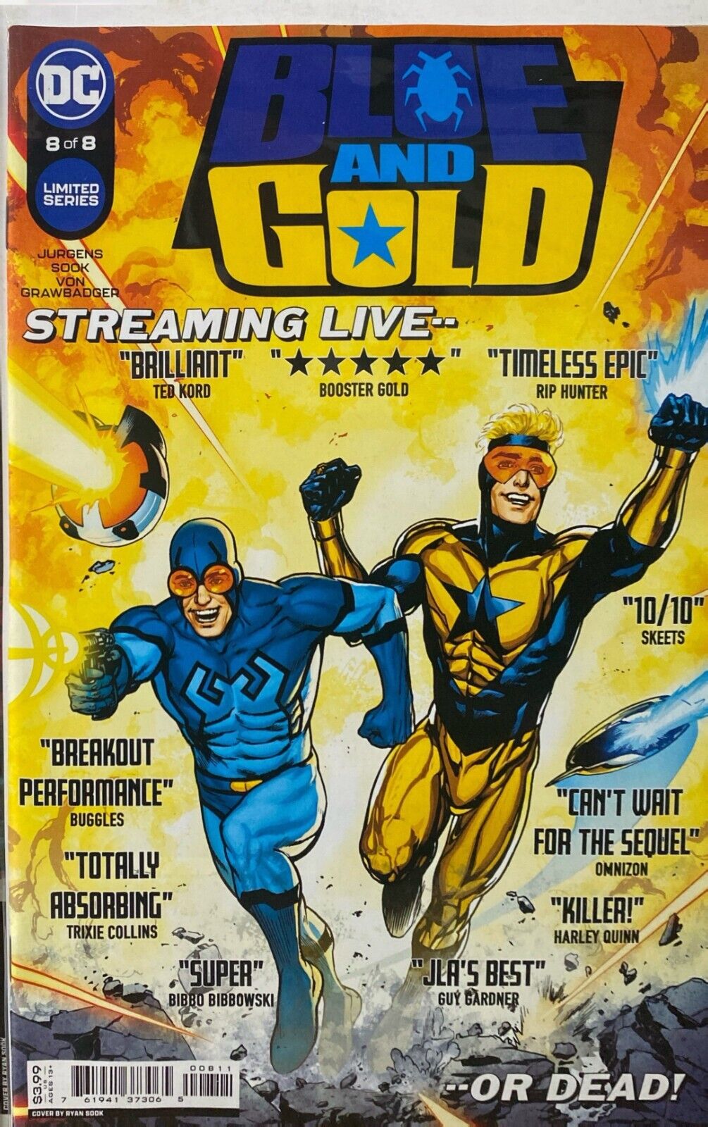 DC Comics Blue and Gold #1-8 Modern Age 2021 Complete Blue Beetle Booster Gold