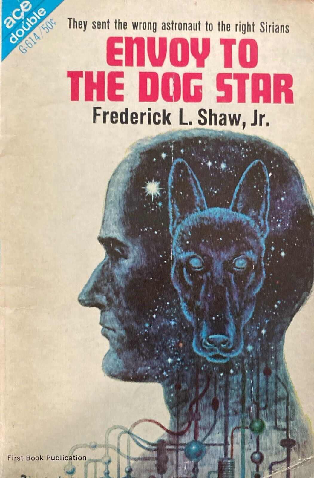 Envoy to the Dog Star by Shaw/Shockwave by Richmond Ace Double G-614 Paperback