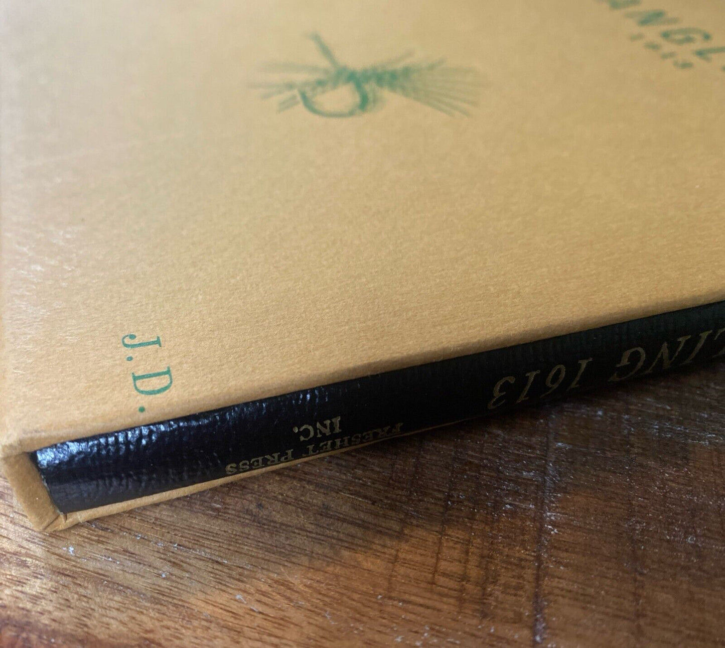 Secrets of Angling 1613 by J.D. (John Dennys) 1970 Freshet Press Hardcover