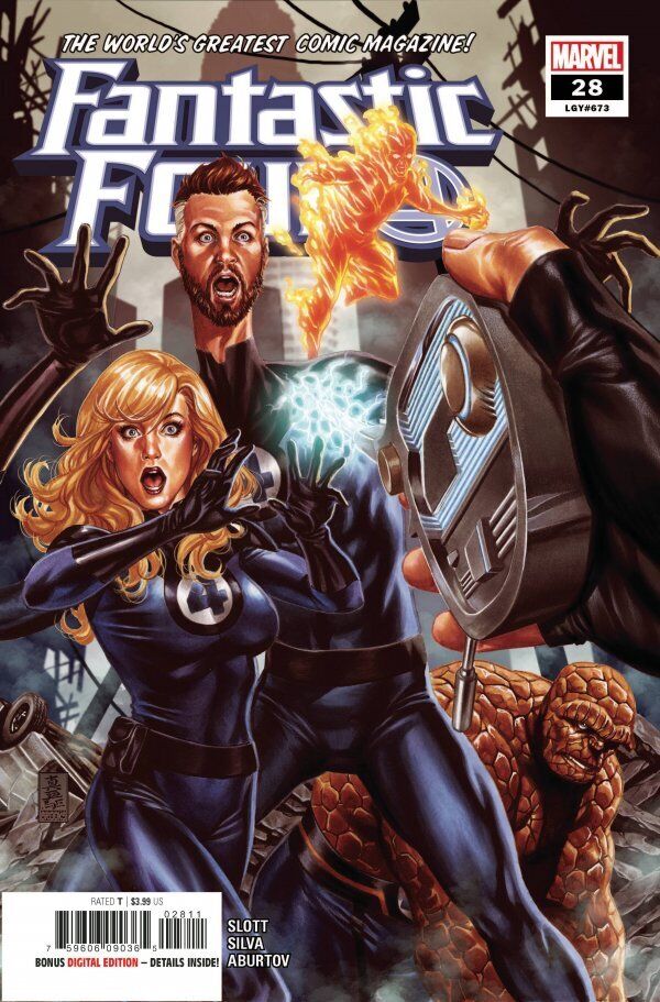 Marvel Comics Fantastic Four #28 Legacy #673 Modern Age 2021