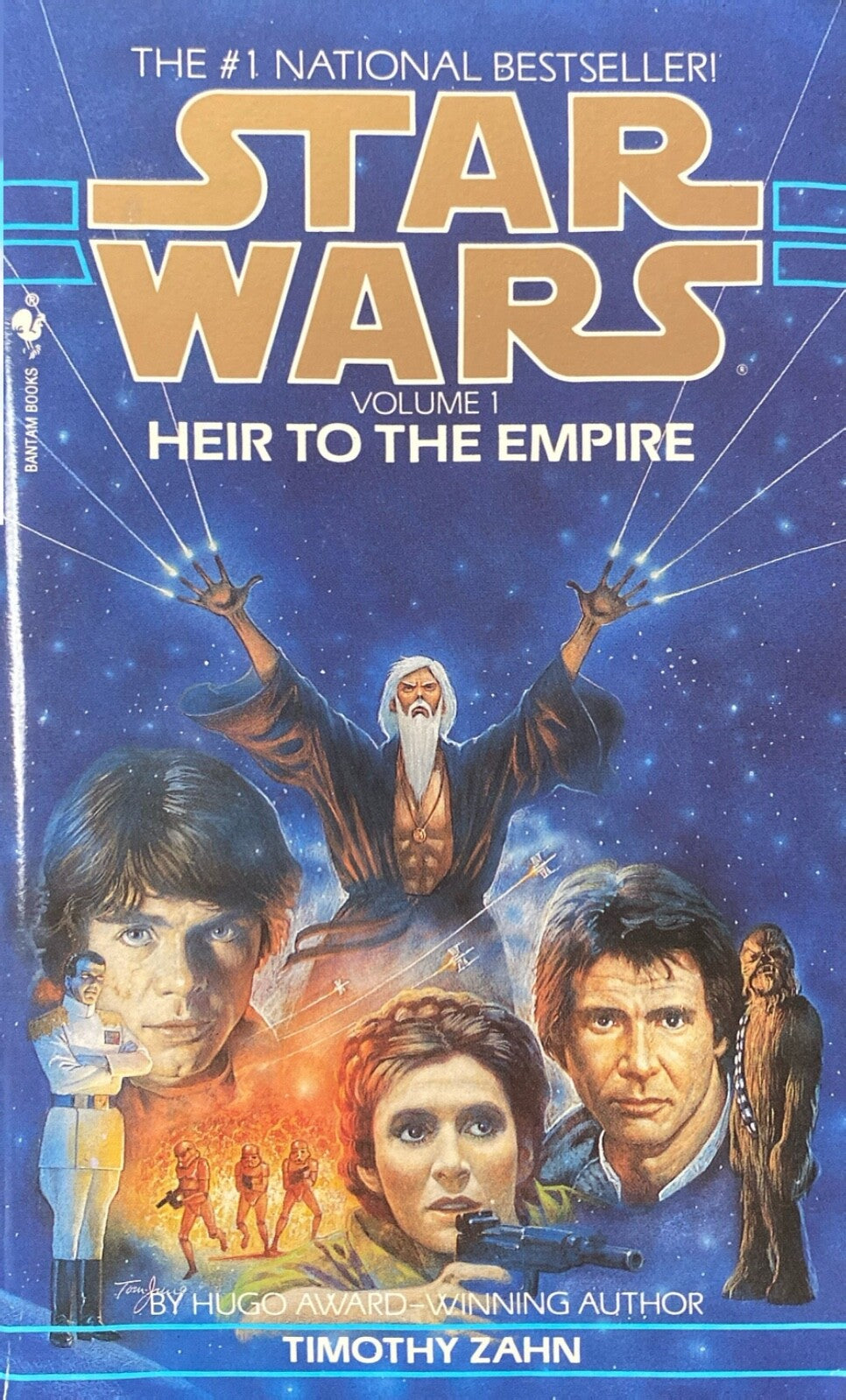 Star Wars: The Thrawn Trilogy by Timothy Zahn Bantam Paperback