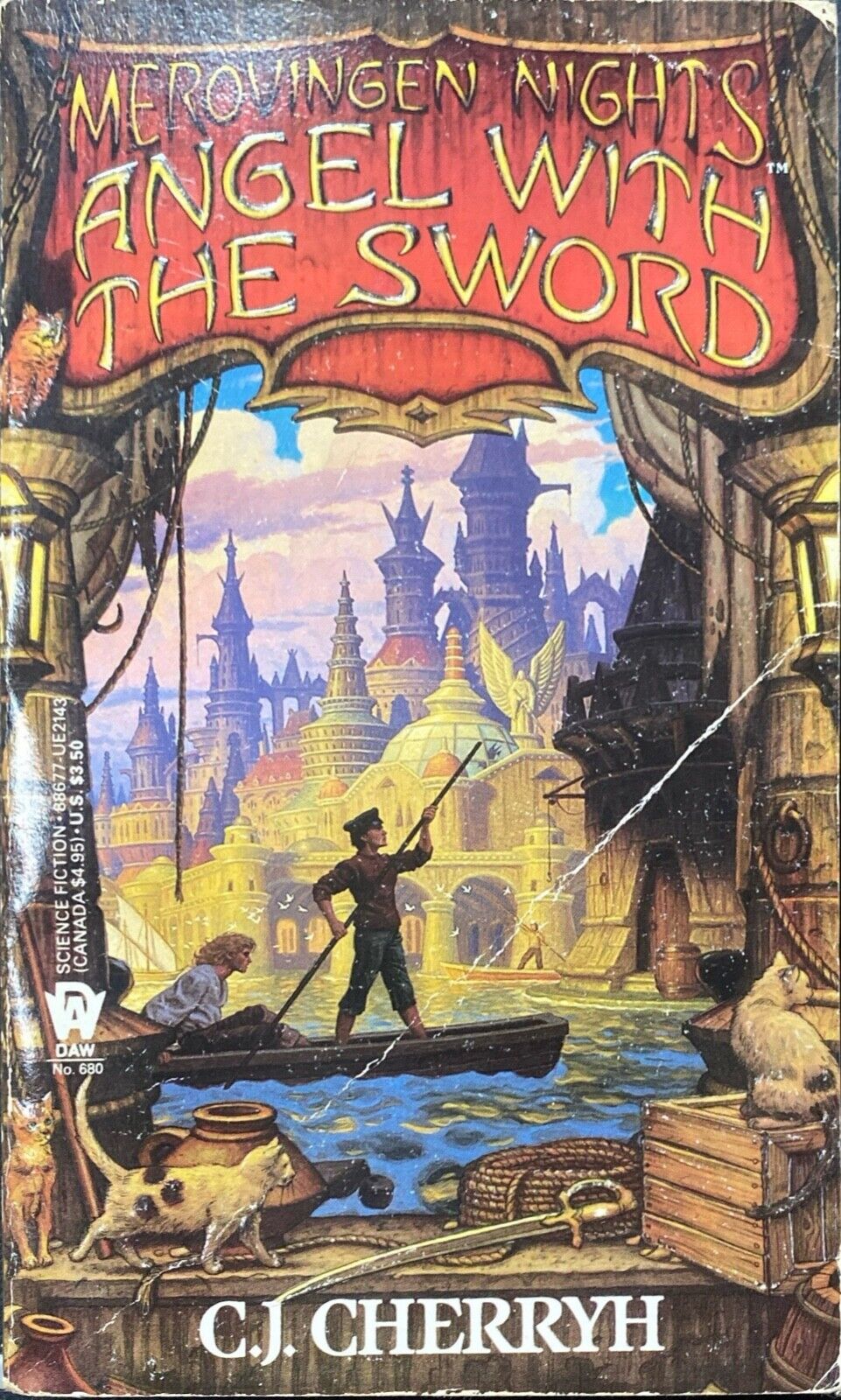 Angel with the Sword by C.J. Cherryh 1986 Daw Paperback