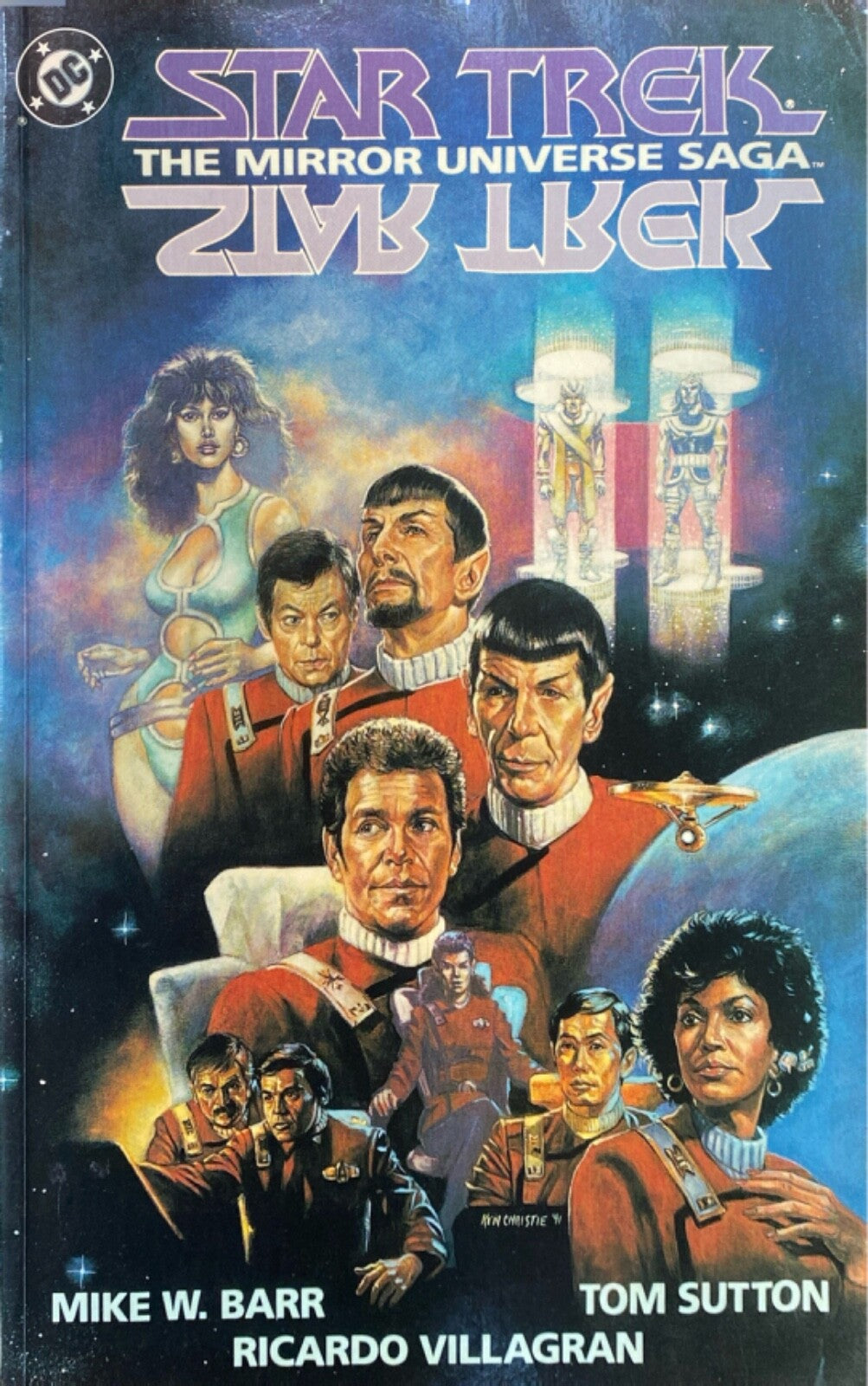 DC Comics Star Trek: The Mirror Universe Saga 1991 Paperback