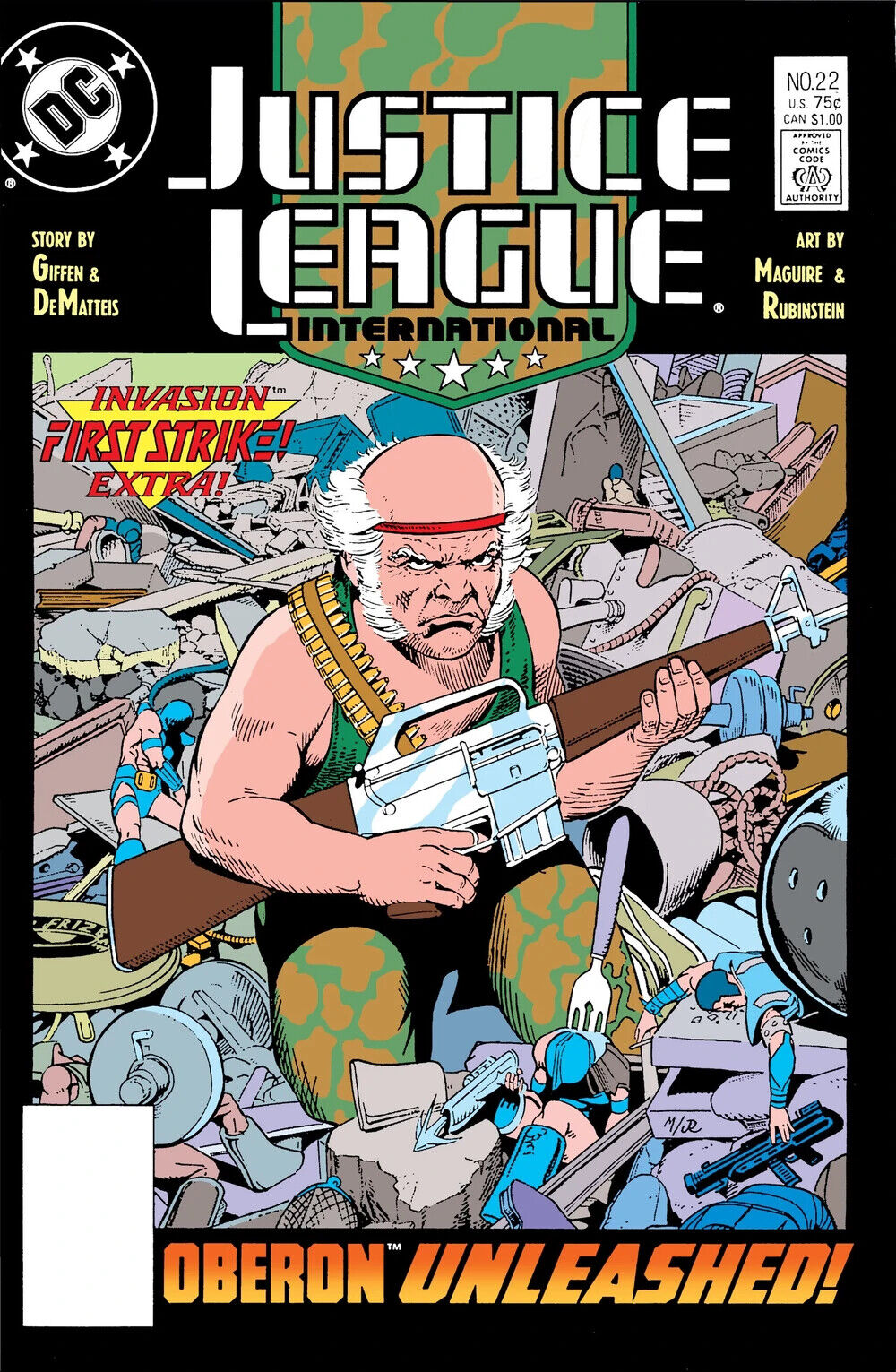 DC Comics Justice League International #22 Copper Age 1989