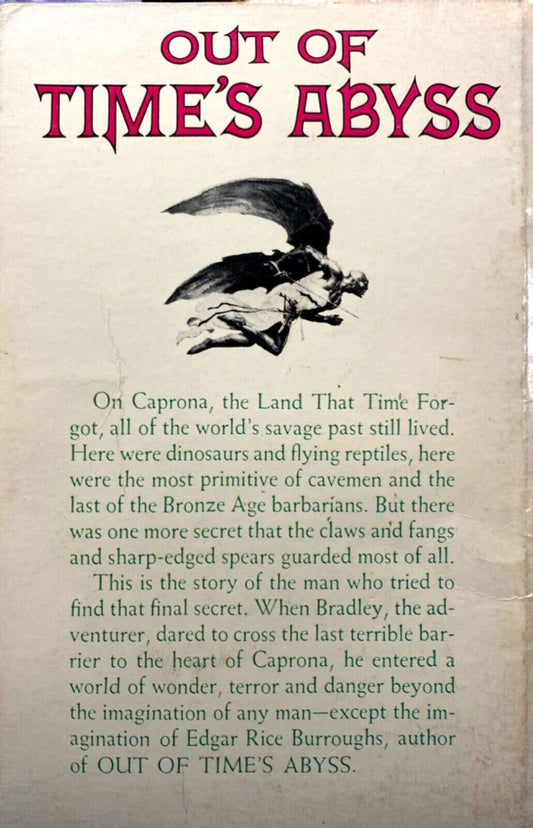 Out of Time's Abyss by Edgar Rice Burroughs Ace F-233 Paperback