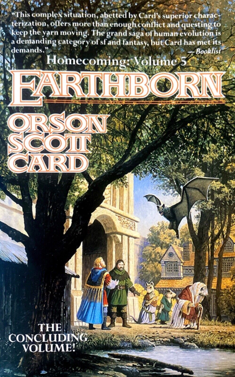 The Homecoming Quintet by Orson Scott Card Tor Paperback Memory of Earth