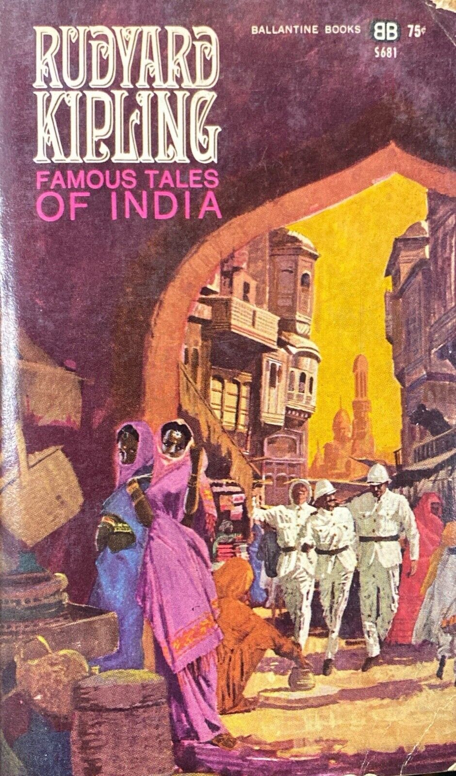 Famous Tales of India by Rudyard Kipling 1962 Ballantine S681 Paperback