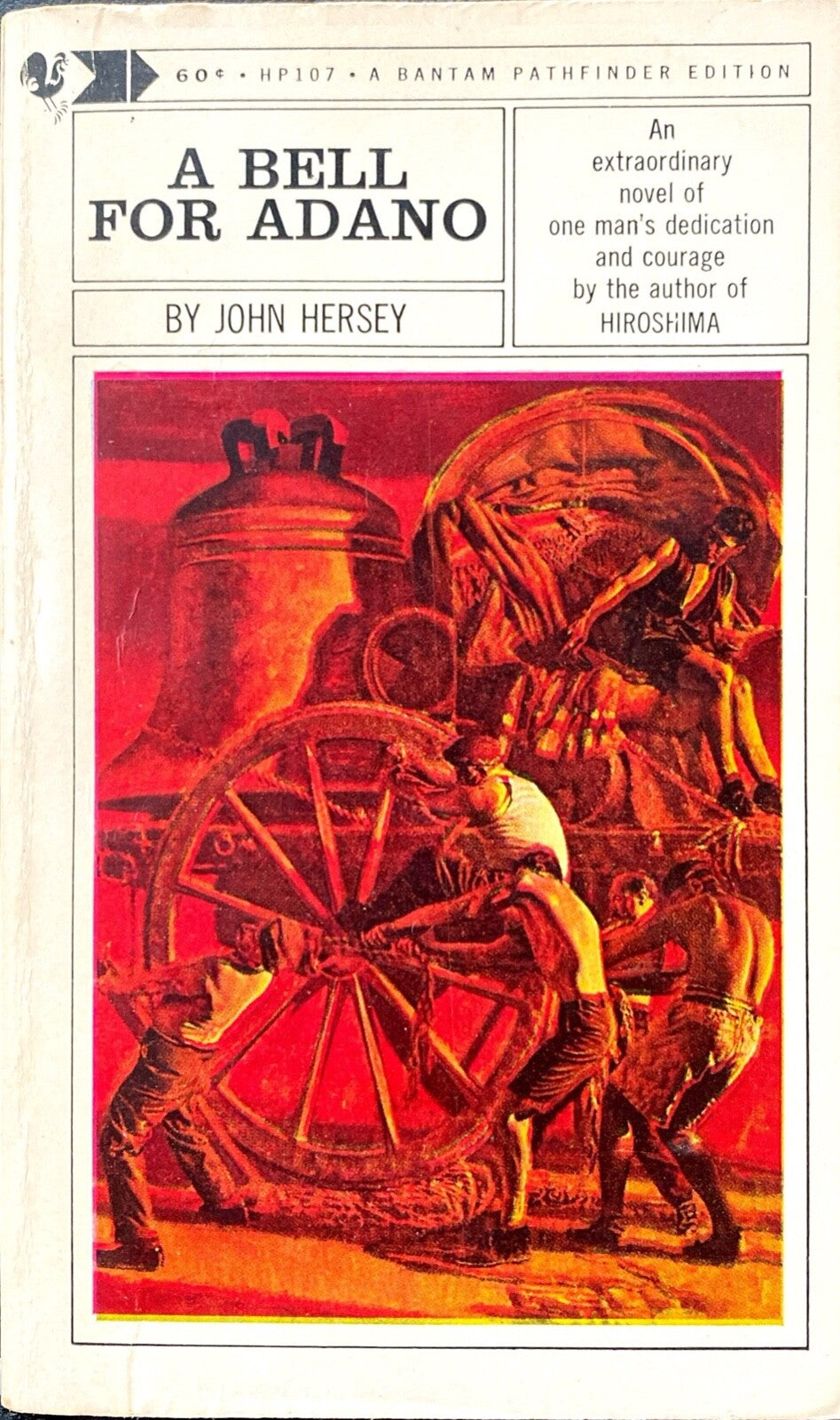 A Bell for Adano by John Hersey 1965 Bantam Pathfinder HP107 aperback