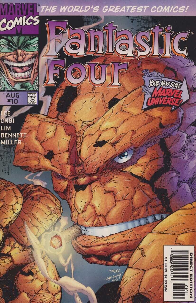 Marvel Comics Fantastic Four #10 Modern Age 1997