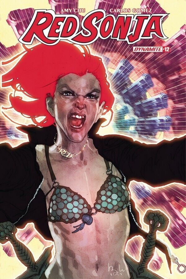 Dynamite Comics Red Sonja #12 Modern Age 2018
