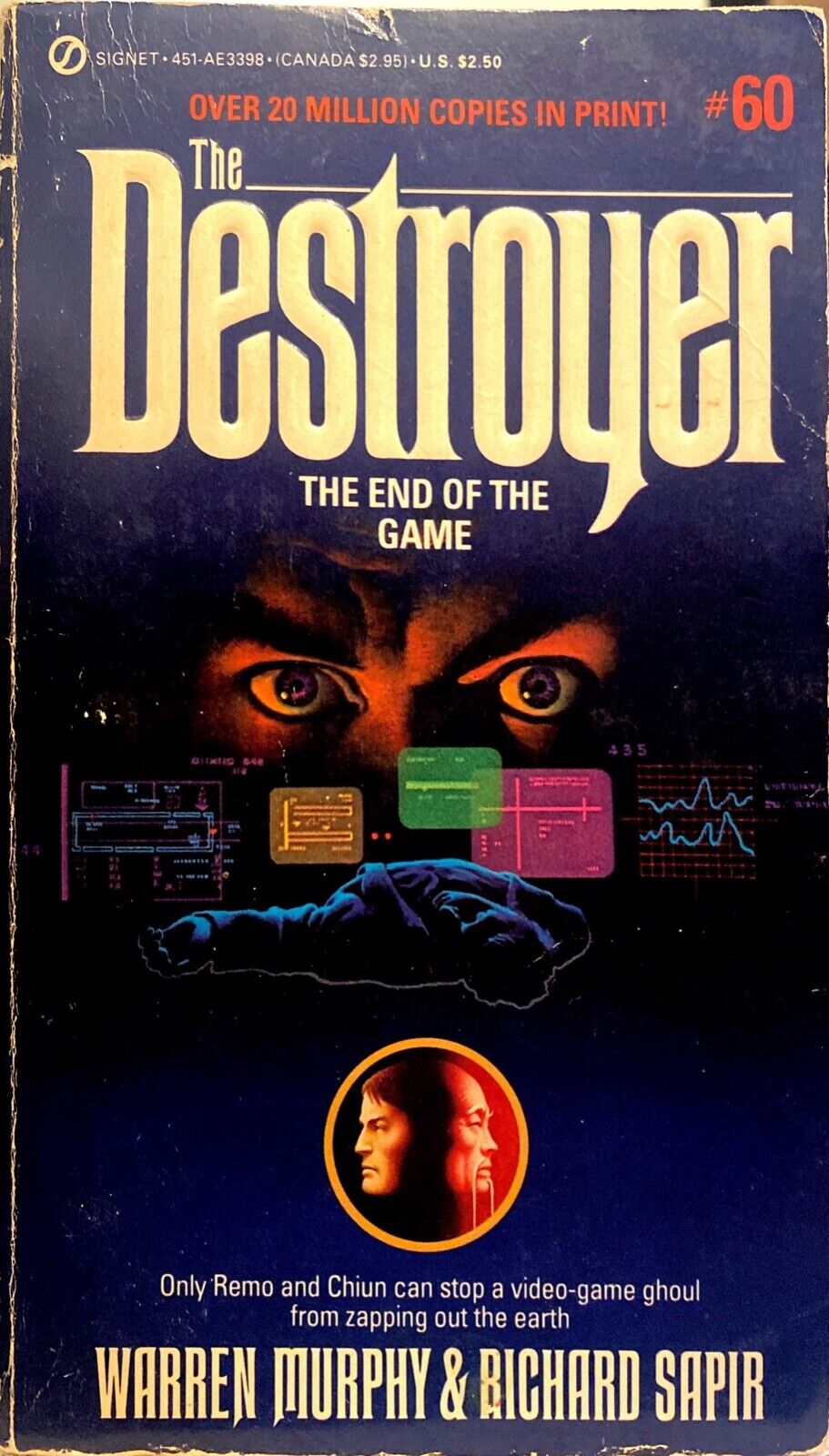 The Destroyer #60 The End of the Game by Warren Murphy & Richard Sapir 1985