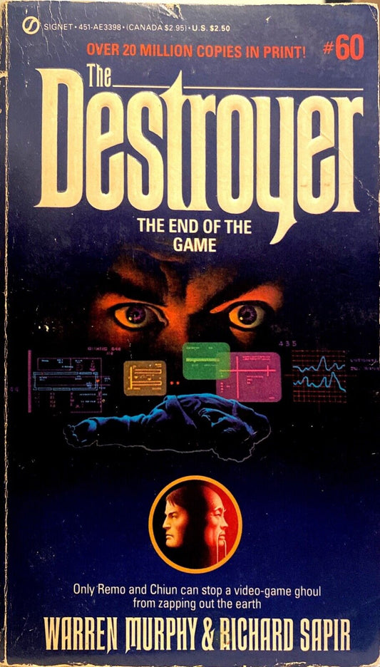 The Destroyer #60 The End of the Game by Warren Murphy & Richard Sapir 1985