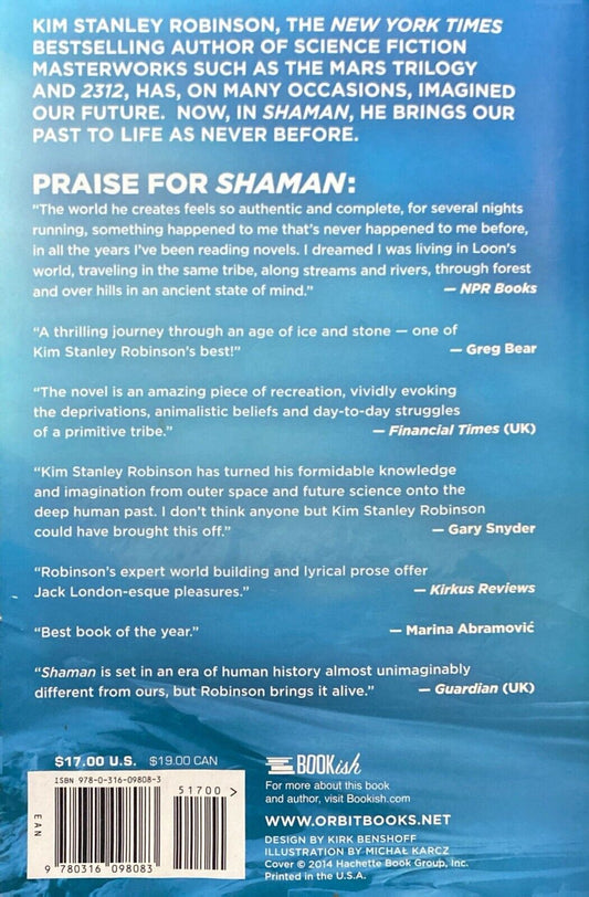 Shaman by Kim Stanley Robinson 2014 Orbit Books Paperback