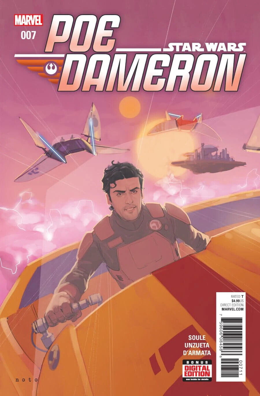 Marvel Comics Star Wars Poe Dameron #7 Modern Age 2016