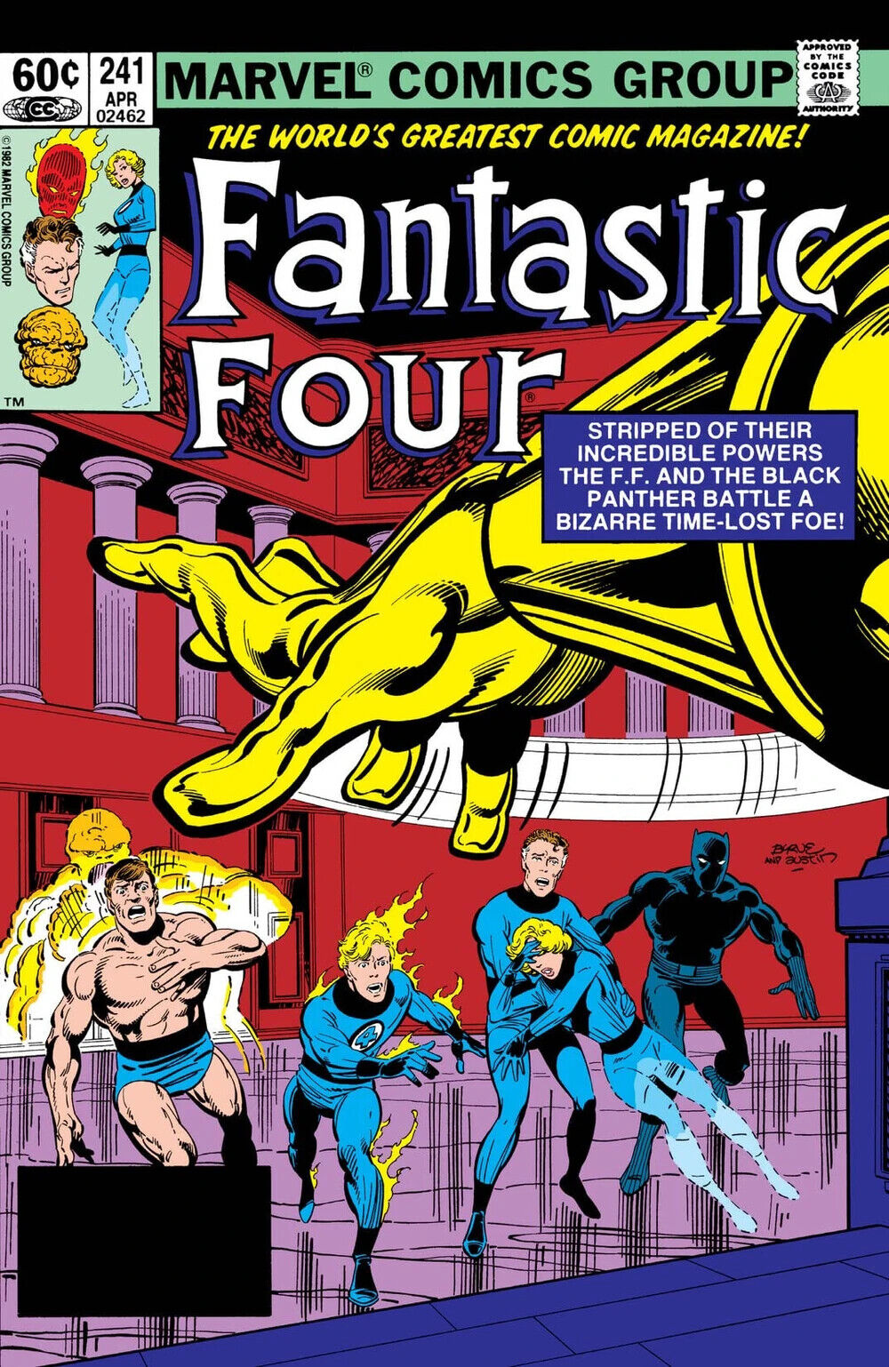 Marvel Comics Fantastic Four #241 Bronze Age 1982