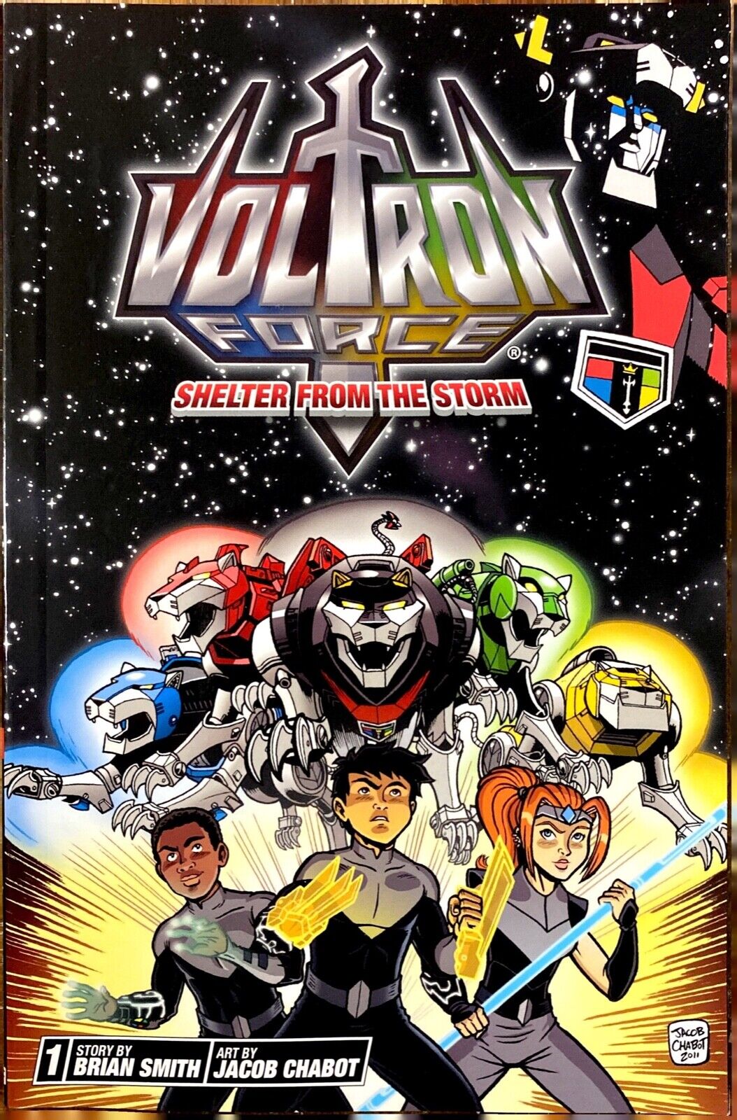 Voltron Force #1: Shelter From the Storm by Brian Smith 2012 VizKids Paperback