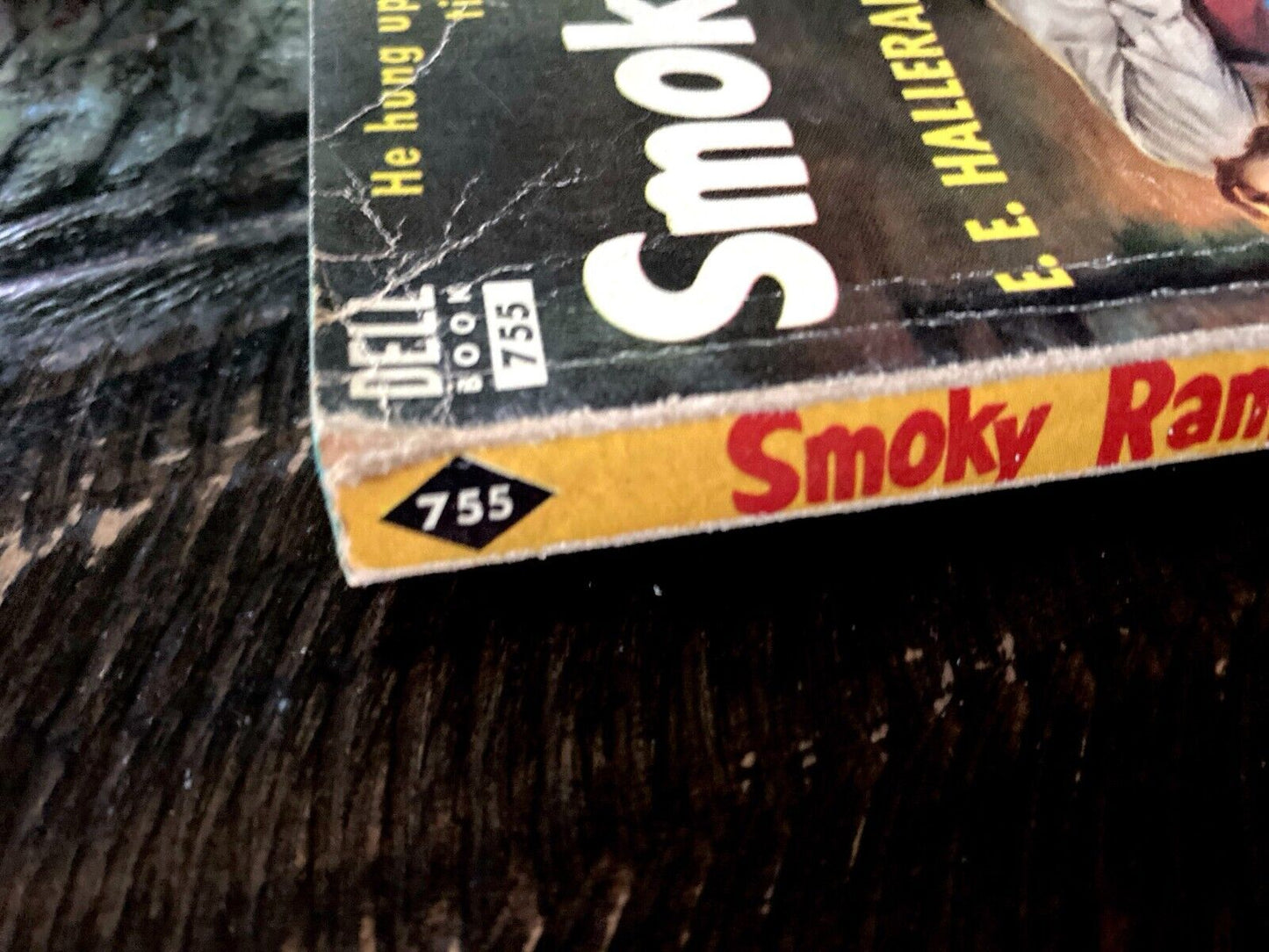 Smoky Range by E.E. Halleran 1951 Dell 755 Paperback