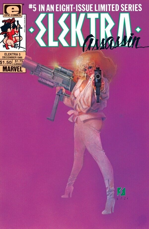 Marvel Comics Elektra Assassin #5 Copper Age 1986