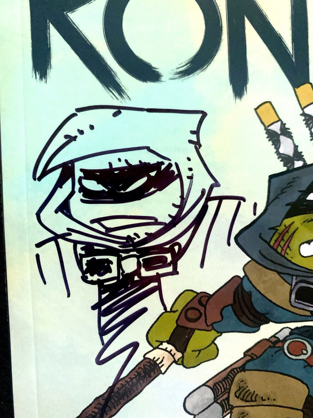 TMNT The Last Ronin #5 Retailer Exclusive Variant Signed Remarque Stan Sakai