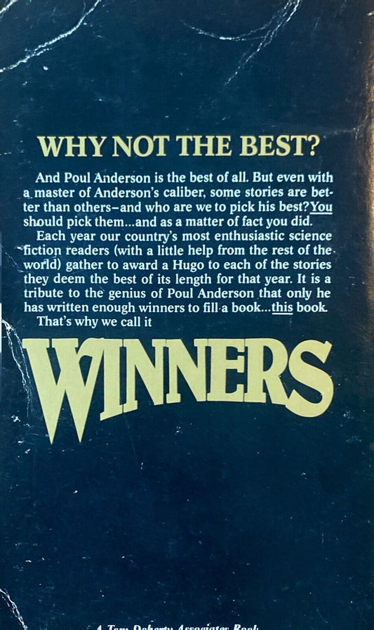 Winners by Poul Anderson 1988 Tor Paperback