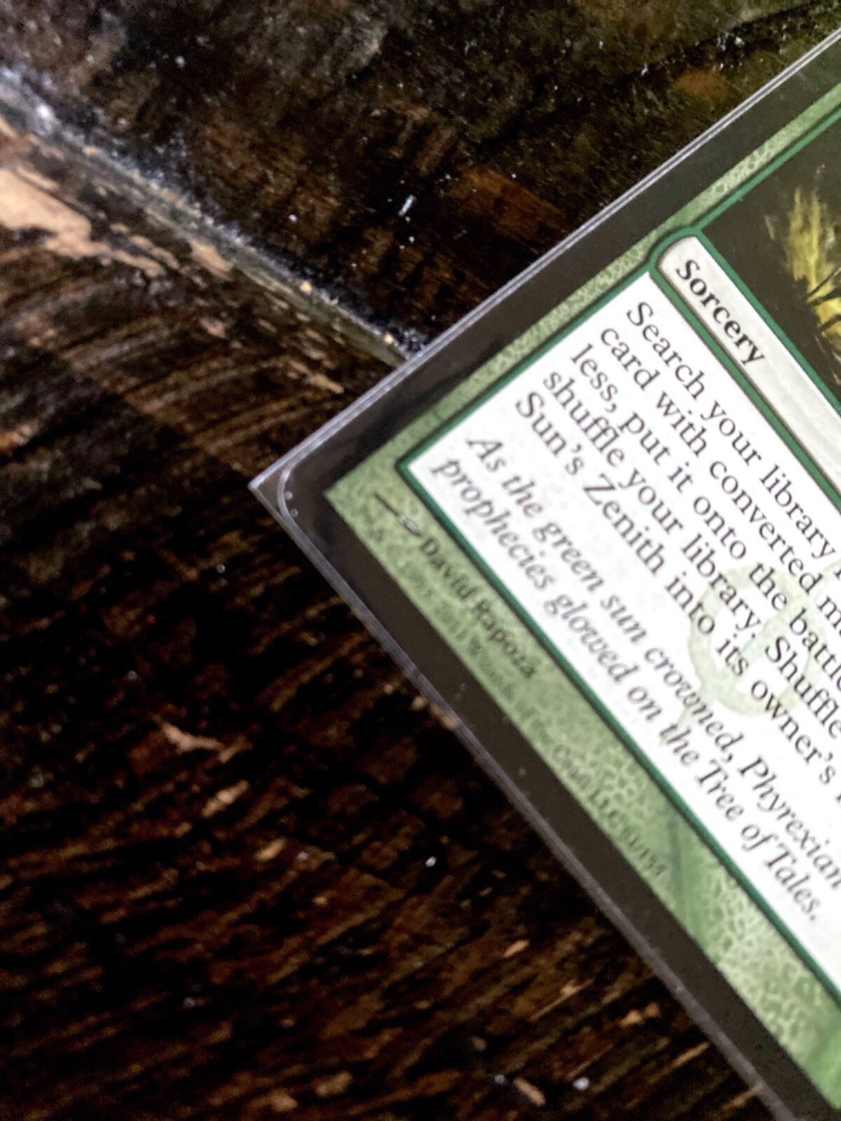 Magic the Gathering (MTG) Green Sun's Zenith Mirrodin Besieged
