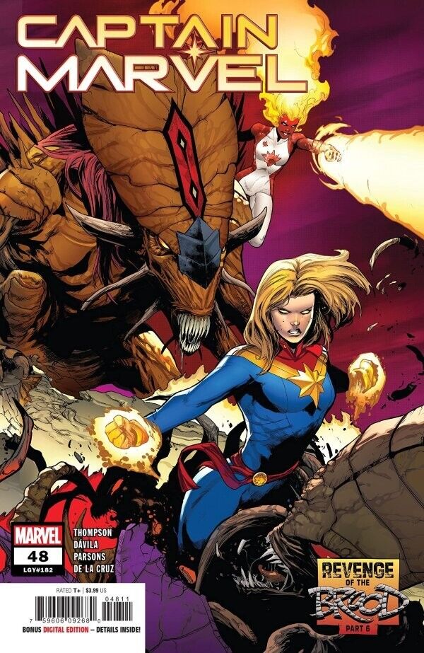 Marvel Comics Captain Marvel #48 (Legacy #182) Modern Age 2023