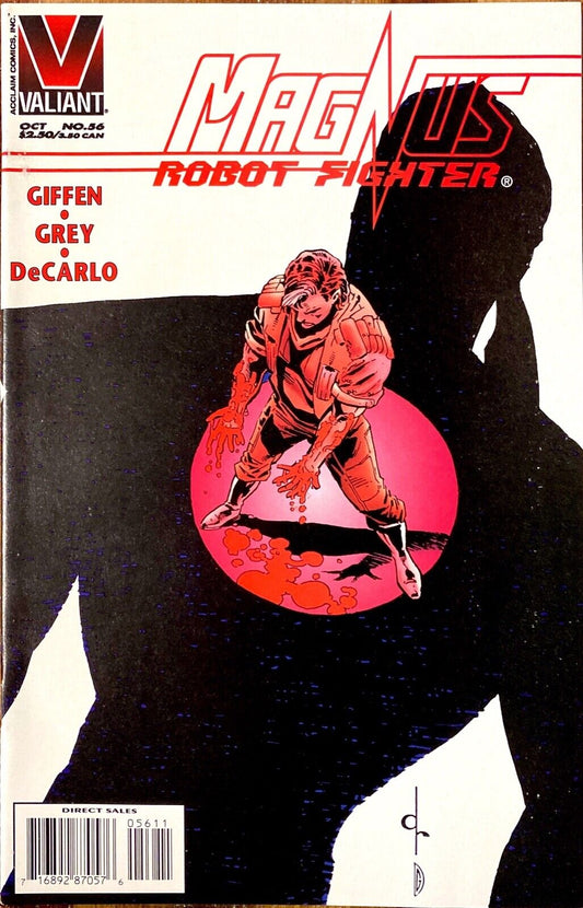 Valiant Comics Magnus Robot Fighter #56 Modern Age 1995