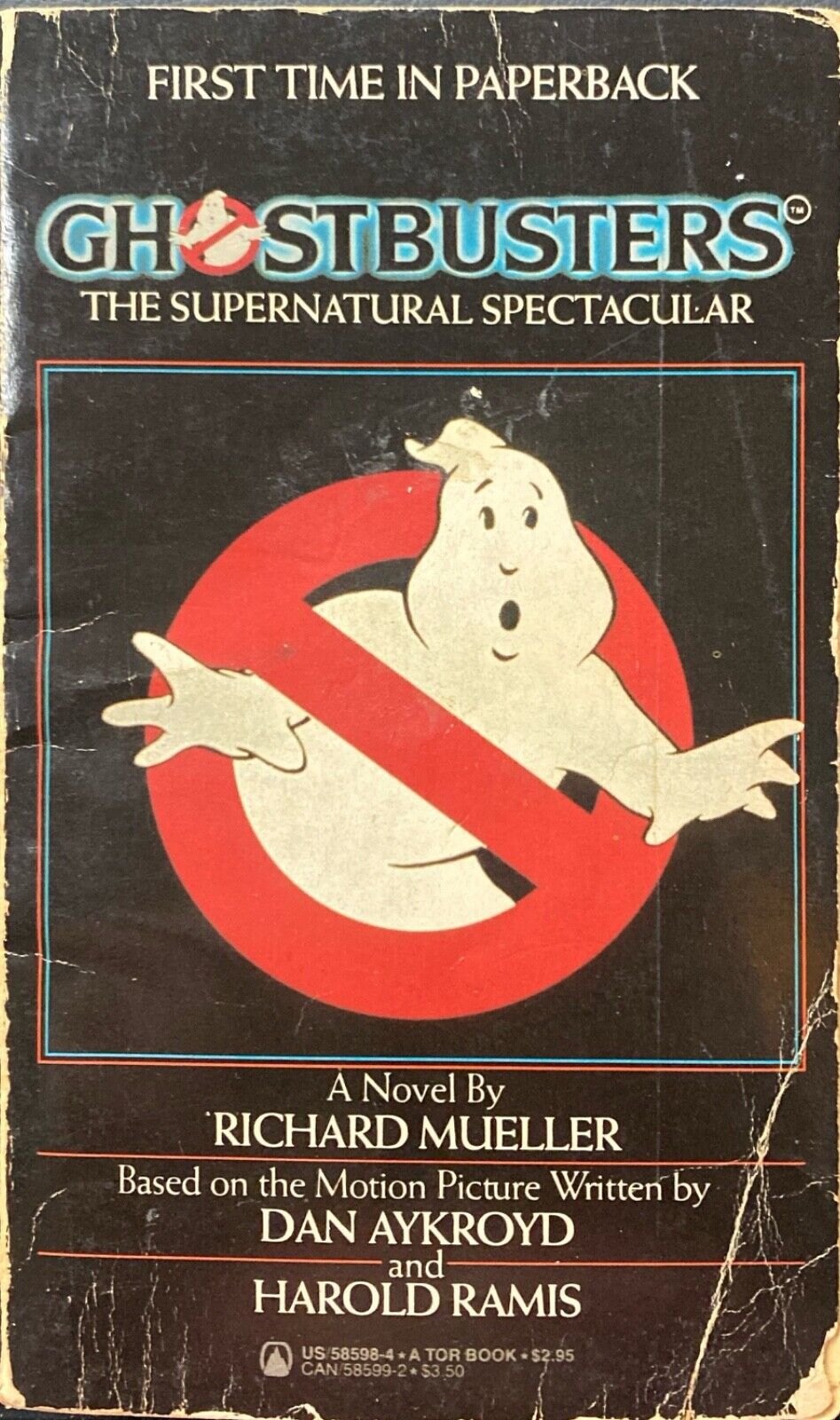 Ghostbusters by Ed Naha 1985 Tor Paperback