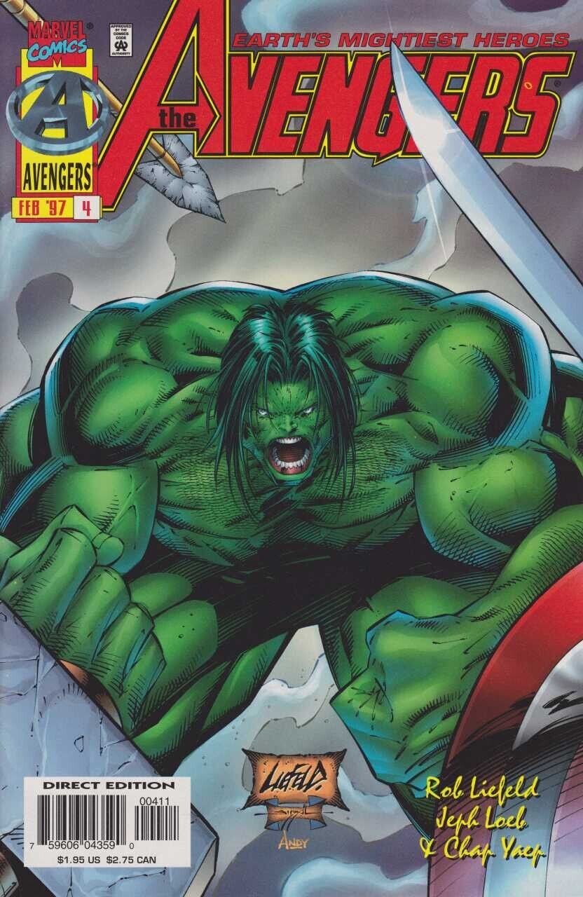 Marvel Comics Avengers #4 Modern Age 1997