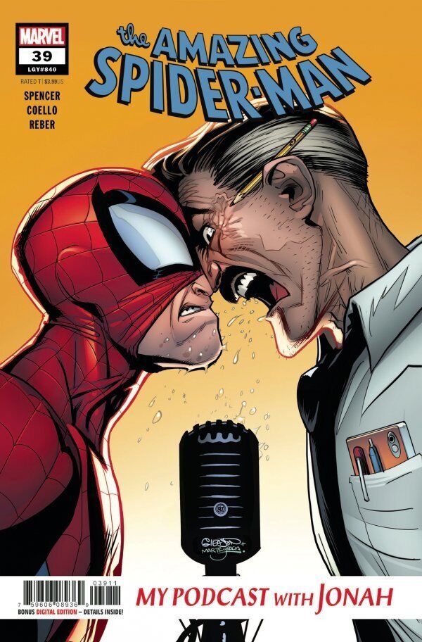 Marvel Comics Amazing Spider-man #39 Legacy #840 Modern Age 2020