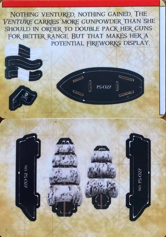 WizKids Pirates CSG of the Spanish Main PS-027 Venture