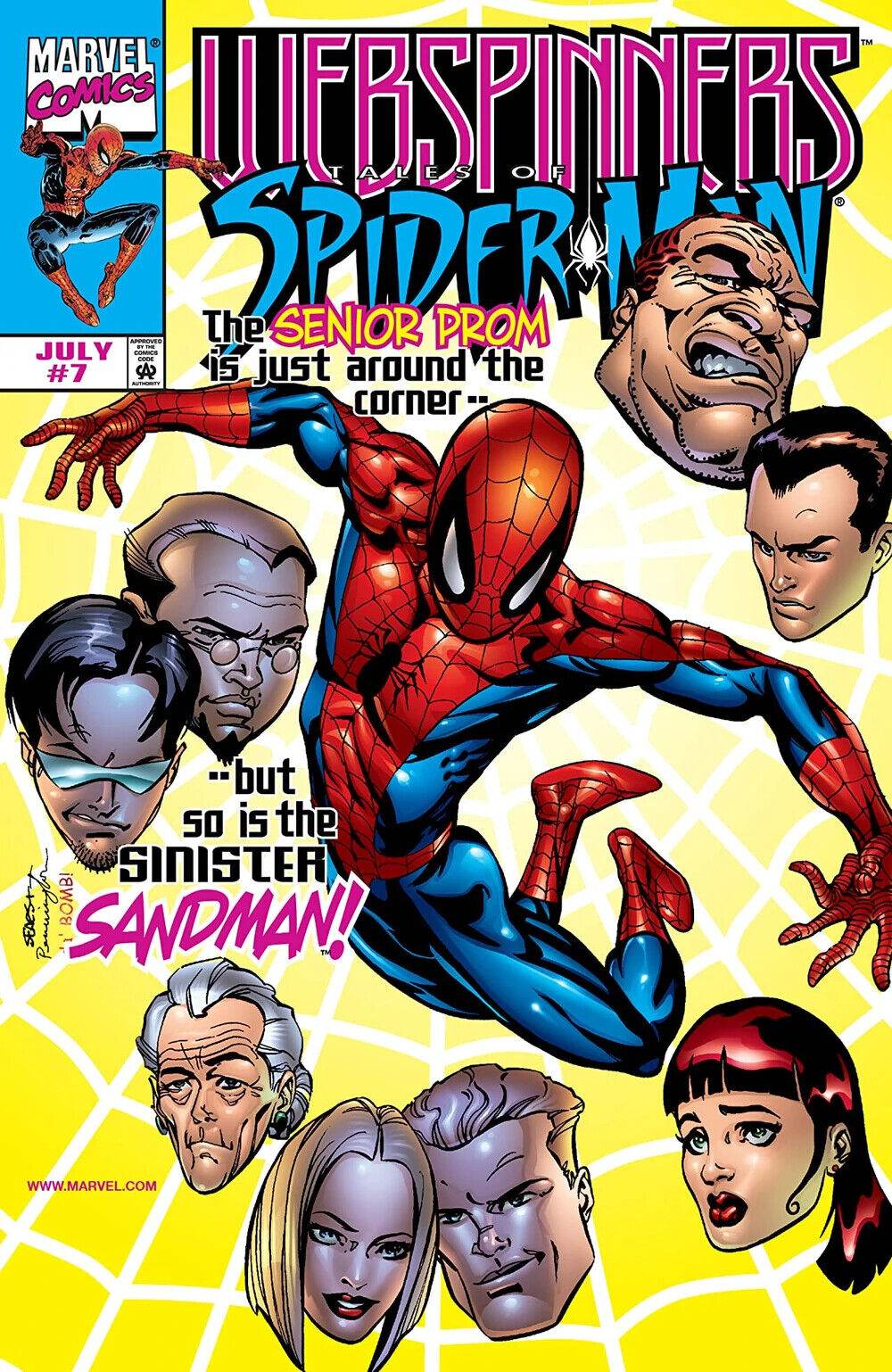 Marvel Comics Webspinners Tales of Spider-man #7 Modern Age 1999