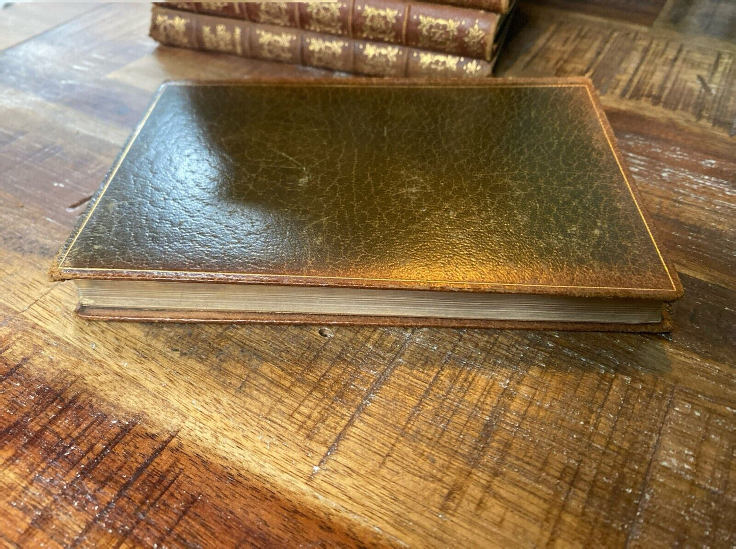 Burlesques, Etc. by W.M. Thackeray 1902 New Century Library Leather