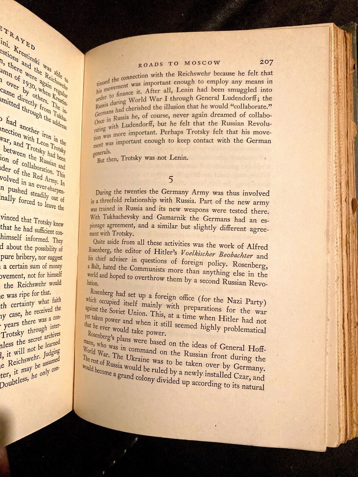 The Self-Betrayed by Curt Riess 1942 Putnam Hardcover