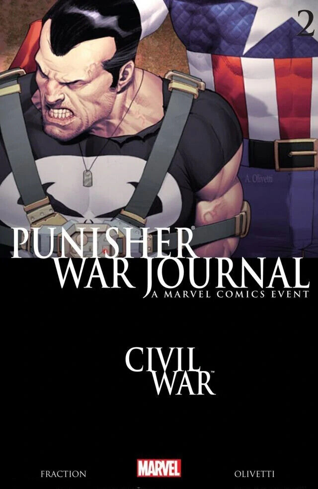Marvel Comics Punisher War Journal #2 Modern Age 2007